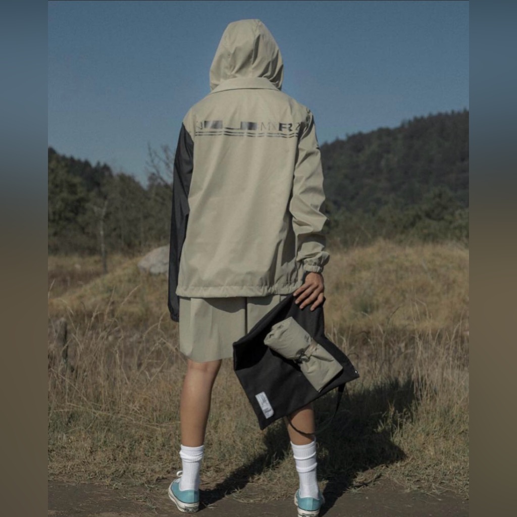 Hermanos Koumori Security Jacket With Back Graphic